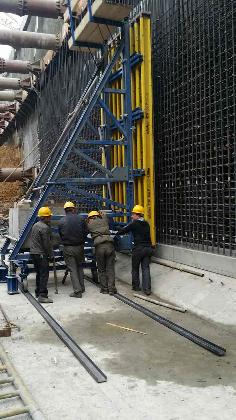 Wall formwork detail 6